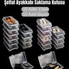 Set Şeffaf Ayakkabı Kutusu Erkek & Bayan– Ayakkabı Saklama Kutusu Düzenleyici Organizer